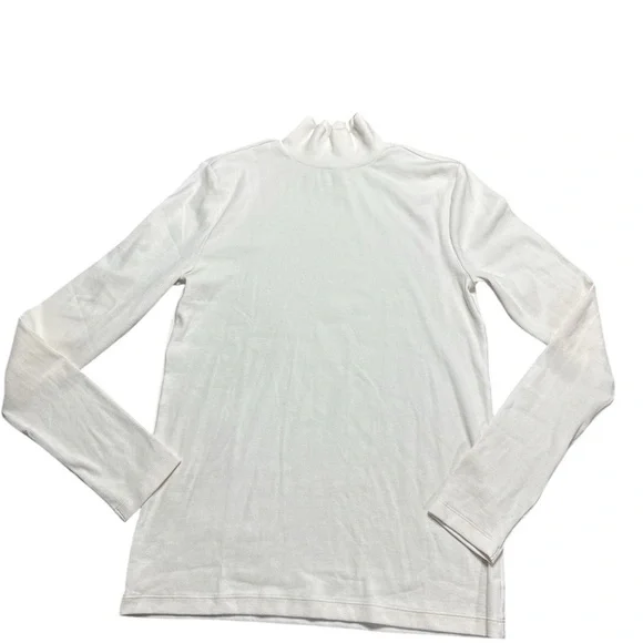 LOFT Ribbed Mock Neck Top - Picture 7 of 7